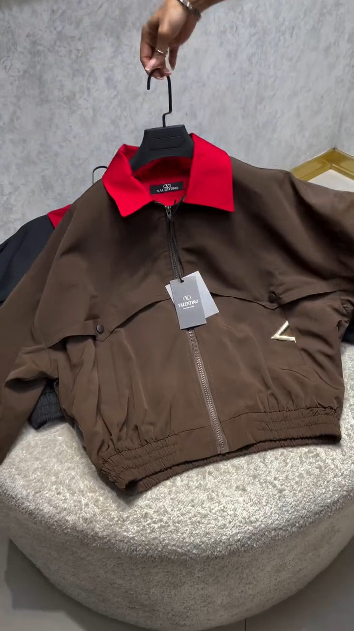 جاكت V - V-Collar Waterproof Jacket