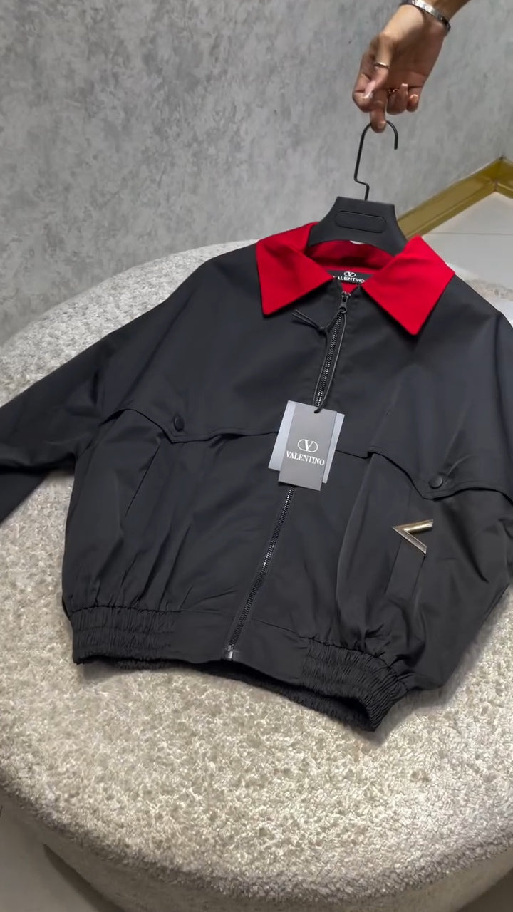 جاكت V - V-Collar Waterproof Jacket