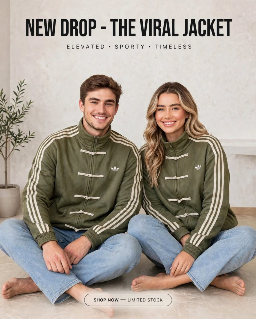 جاكيت دفل (Toggle Jacket)
