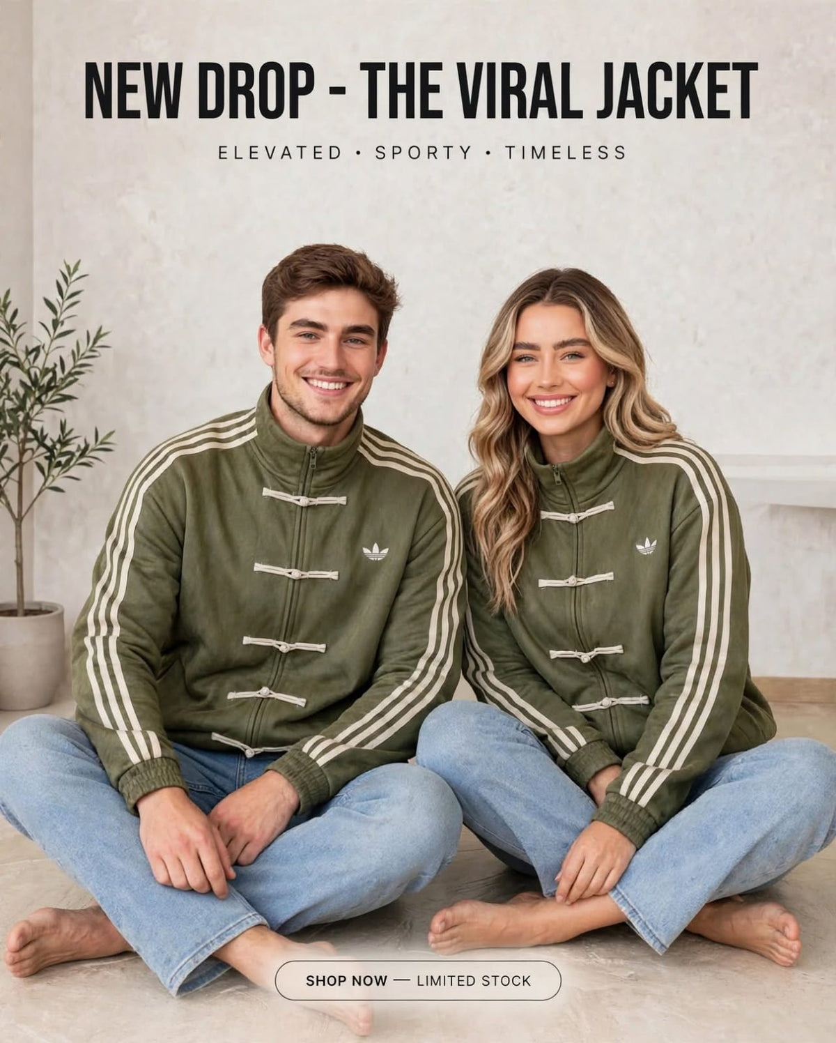 جاكيت دفل (Toggle Jacket)