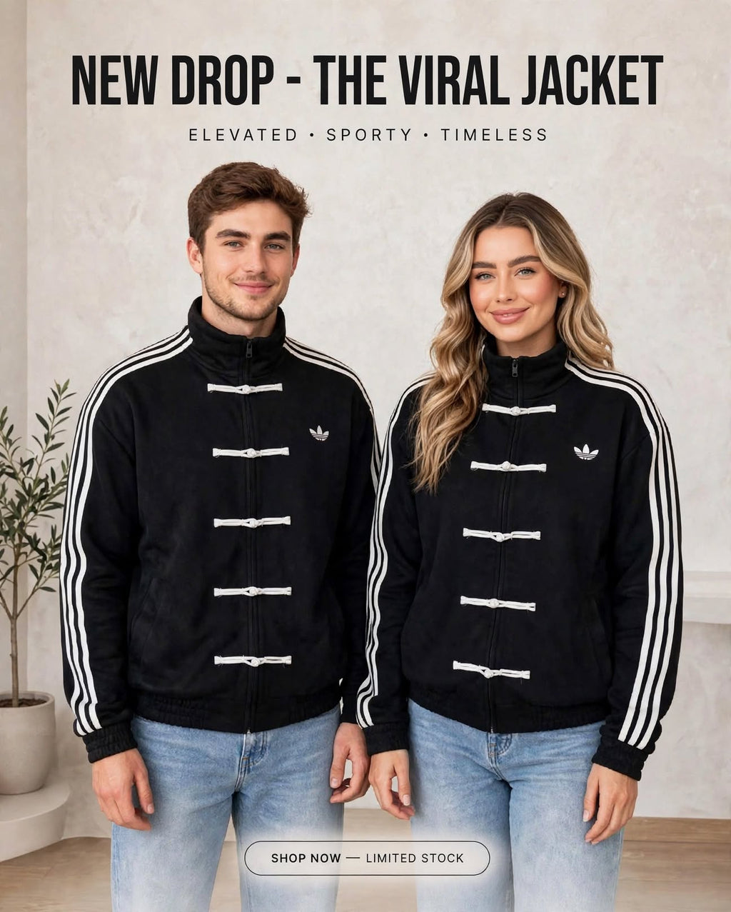 جاكيت دفل (Toggle Jacket)