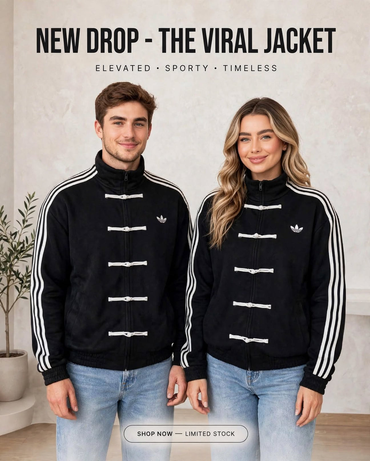 جاكيت دفل (Toggle Jacket)