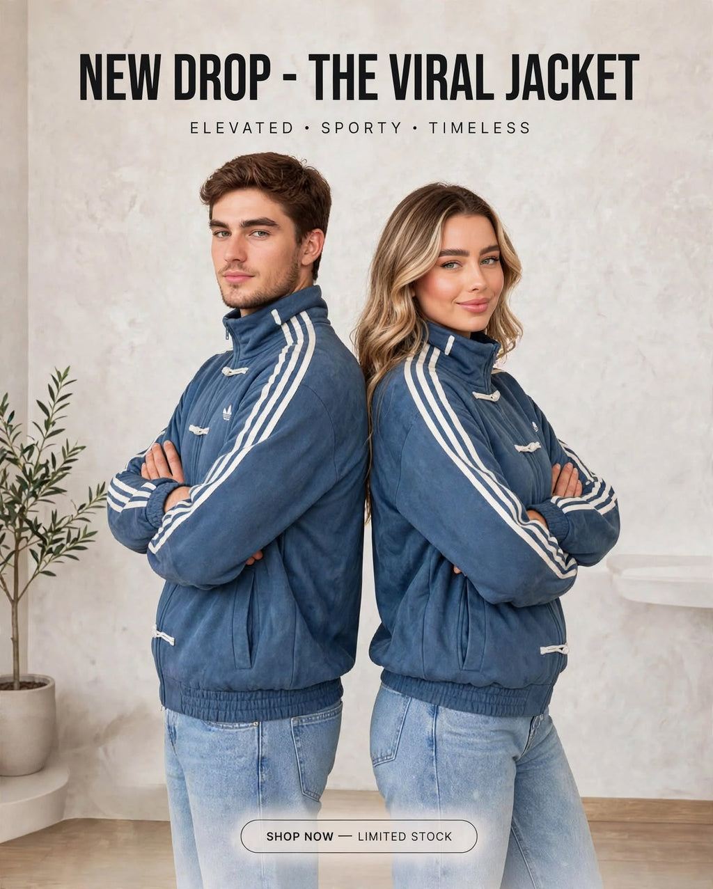 جاكيت دفل (Toggle Jacket)