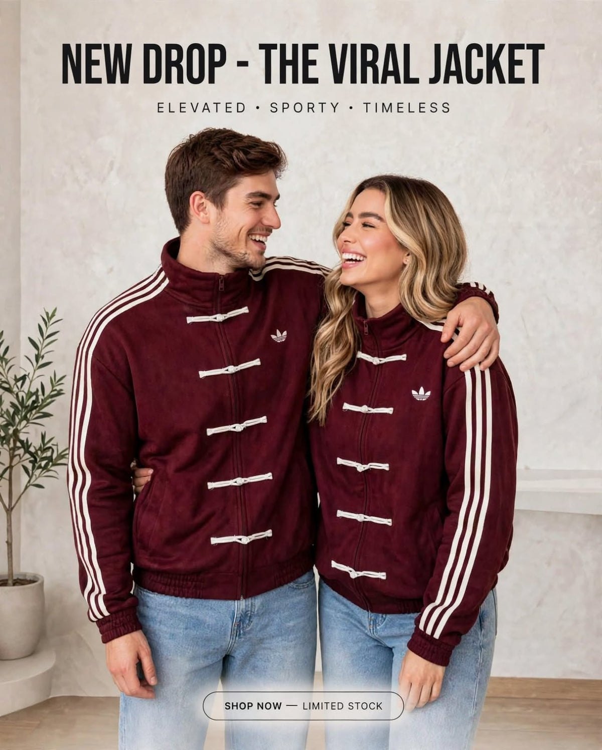 جاكيت دفل (Toggle Jacket)