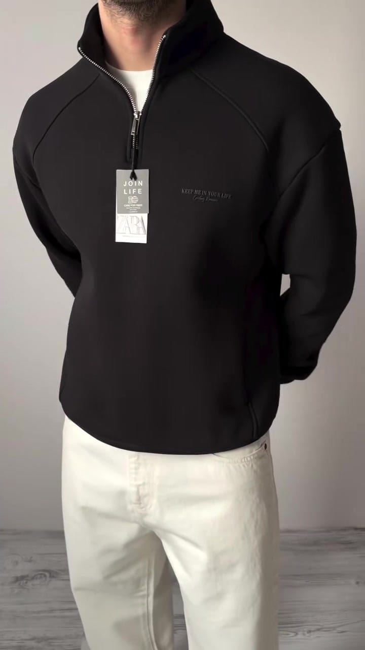Keep Me Half-Zip Sweatshirt